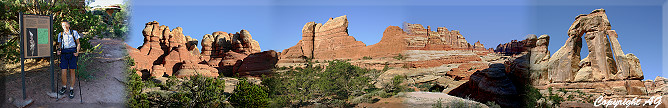 Eindrücke der Druid Arch Wanderung