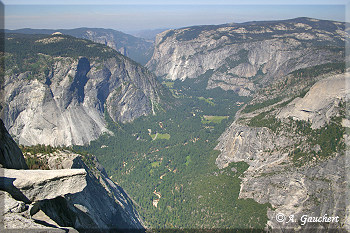 Blick in Yosemite Valley