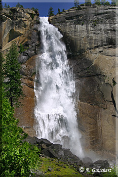 Nevada Fall von unten